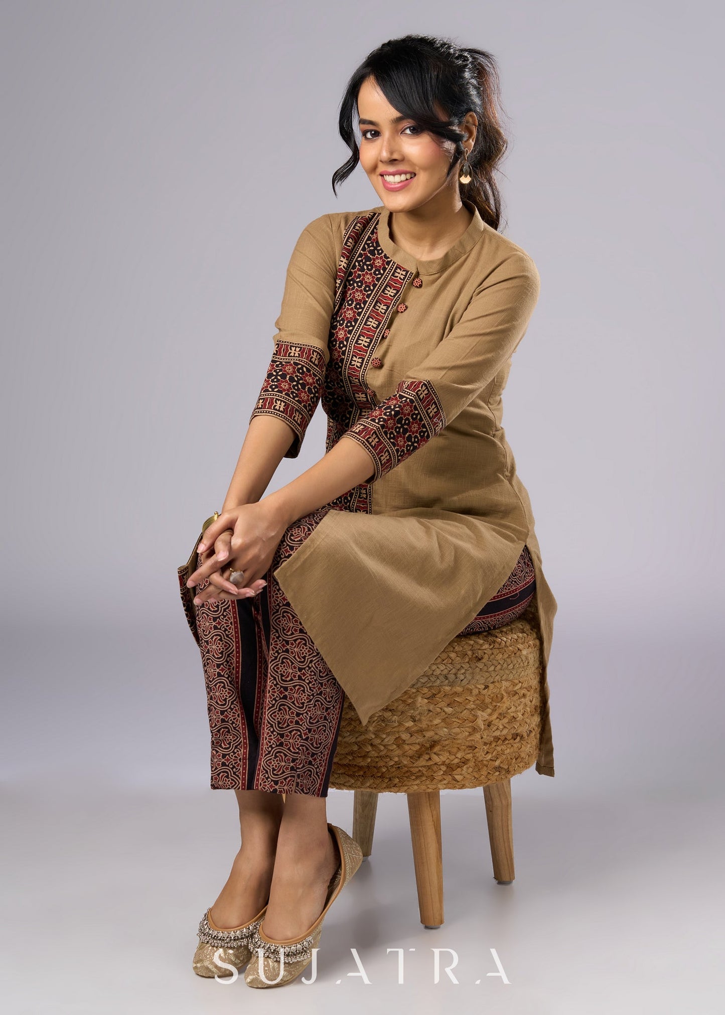 Cotton Ajrakh Pant