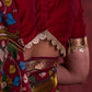 Maroon Cotton Silk Blouse with Intricate Zari Border Accents