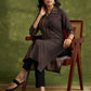 Smart Cotton Ajrakh Kurta - Pant Optional