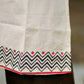 Contemporary Off-White Cotton Flex Kurta with Modern Geometric Hand Block Print