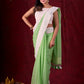 Soft Pastel Green Mul Cotton Saree Adorned with Delicate Hakoba Border & Pallu