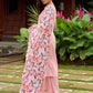 Baby pink kurta with fine stitch detailing Duppata & Pant optional