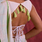 Off-White Hakoba Sleeveless Blouse with Elegant Minimalist Silhouette