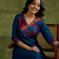 Trendy Peacock Blue Cotton Silk Kurta - Pant Optional