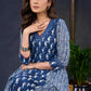 Graceful-Cotton-Indigo-Combination-A-Line-Kurta--Pant-Optional