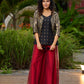 Regal Black & Golden Brocade Jacket Ensemble – with Optional Cotton Silk Butta Tunic & Cotton Silk Pants