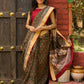 Hand block printed Chanderi saree, earthy elegance with a hint of heritage