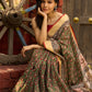 Hand block printed Chanderi saree, earthy elegance with a hint of heritage