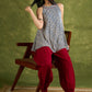 Rayon Printed Halter Neck Top  - Pant Optional