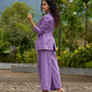 Lavender Jacquard Luxe Jacket – with Optional Co-ord Pants & Brocade Top