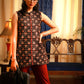 Incut classy & elegant Ajrakh silhoutte top wear - Indian / Western