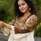 Boho Kalamkari Flared Short Tunic with Statement Sleeves  - Dhoti Pant Additional