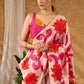 Radiant Hand Painted Pure Silk Artisinal Saree