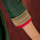 Jade Green Angarkha Anarkali with Eye-Catching Tassel Details