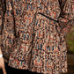 Lavish Maroon Kalamkari Shirt Featuring Beautiful Gathers
