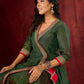 Jade Green Angarkha Anarkali with Eye-Catching Tassel Details