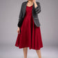 Dusk Black Ikat Blazer Jacket with Pockets