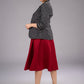 Dusk Black Ikat Blazer Jacket with Pockets
