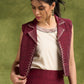 Exclusive Hand Painted Cotton Short Jacket - Top Optional