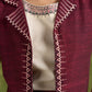 Exclusive Hand Painted Cotton Short Jacket - Top Optional