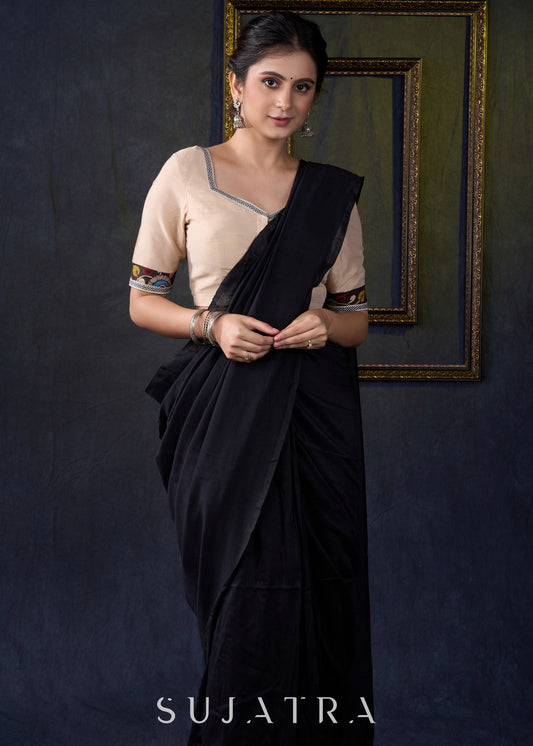 Traditional Kalamkari Combination Blouse