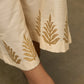 Foxy pink front open style kurta in banarsi fabric - Pant Optional