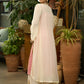Off-white Georgette shrug with Bell sleeve