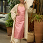 Off-white Georgette shrug with Bell sleeve