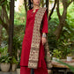 Deep Maroon Cotton Kurta with Subtle Front Button Detail