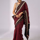Elegant Ikat & Ajrakh fusion cotton saree
