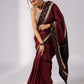 Elegant Ikat & Ajrakh fusion cotton saree