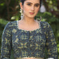 Classy Ajrakh Blouse with Highlighted with Gota Patti Lace