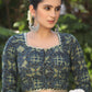 Classy Ajrakh Blouse with Highlighted with Gota Patti Lace