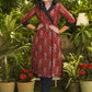 Stylish Cotton Printed Hand Embroidered Kurta -Pant Optional