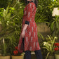 Stylish Cotton Printed Hand Embroidered Kurta -Pant Optional