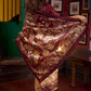Deep Maroon Contemporary Printed Art Silk Saree