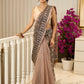 Rustic charm woven in earthy tones—hand block printed kota saree