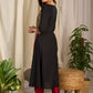 Exquisite Rayon kurta featuring intricate block prints and geometric artwork detailing
