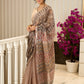 Rustic charm woven in earthy tones—hand block printed kota saree