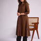 Ajrakh Aura Brown Cotton Kurta