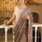 Rustic charm woven in earthy tones—hand block printed kota saree