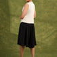 Garden Party Elegance : Off White Floral Embroidered Waist Coat   Dress Optional