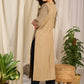 Elevate elegance with bold stripes and vibrant circular block printed Cotton Kurta!