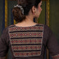 Elegant Embroidered Ajrakh Blouse