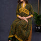 Smart-Bottle-Green-Cotton-Ajrakh-Combination-A-Line-Kurta--Pant-Optional