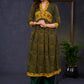 Smart-Bottle-Green-Cotton-Ajrakh-Combination-A-Line-Kurta--Pant-Optional