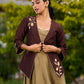 Chic Gold Silk Slip Dress Embellished with Adjustable Shimmering Straps - Jacket Optional