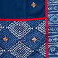 Midnight Blue Cotton Spaghetti Kurta with Adjustable Straps