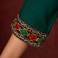 Elegant rayon kurta featuring tucks, square neck, and sparkling mirror detailing - Pant optional