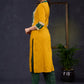 Exclusive-Mustard-Cotton-Straight-Cut-Kurta-With-Ikat-Combination-Yoke-&-Madhubani-Highlights--Pant-Optional